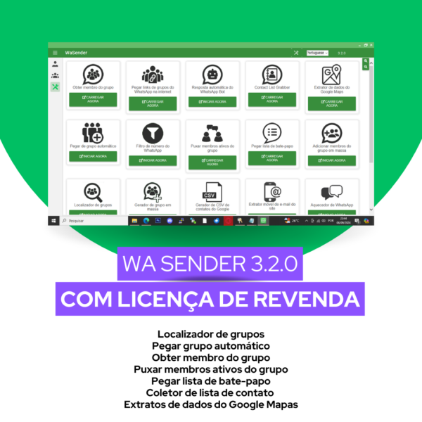 WaSender 3.2.0 Versão com Revenda - 2024