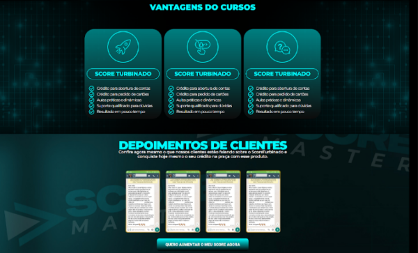 Página de Landing Page para serviços de Score - Image 2