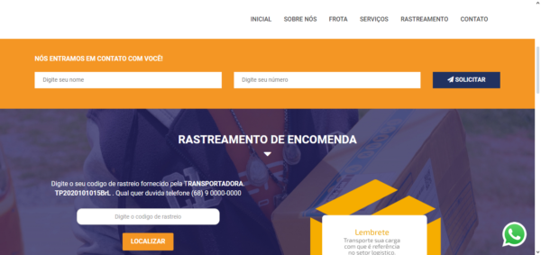 Script Site Pronto Transportadora em PHP - Image 3