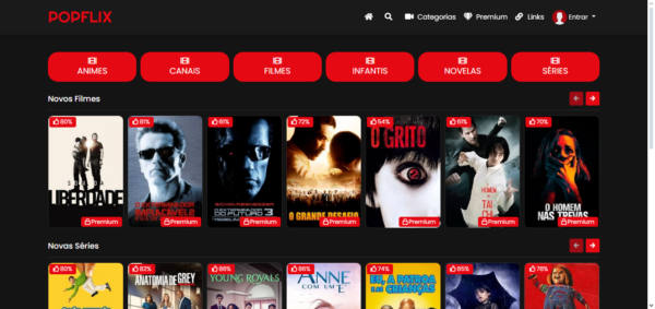 Script site de filmes estilo Netflix ( PHP 8.1)