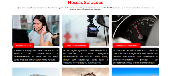 Landing Page para empresa de rastreamento veícular ou monitoramento - Image 3