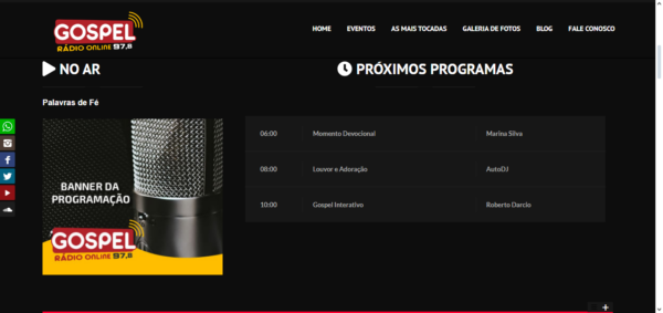 Site para Web Rádio em PHP puro - Image 2