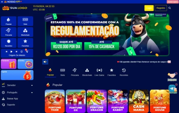 PLATAFORMA CHINESA DE JOGOS